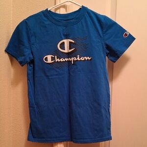 Champion Blue Short Sleeve Tee